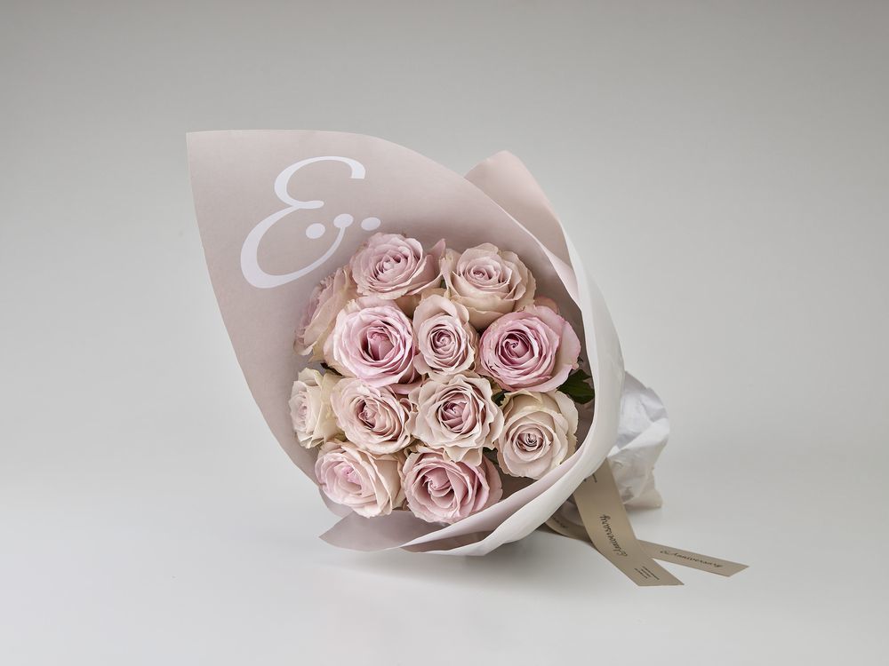 【& Anniversary】アニバーサリーブーケ　Rose Pink　-12-　10,560円(承り日：5日前まで)