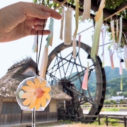 【岡山贔屓】神代和紙で彩る”オリジナル風鈴づくり”
